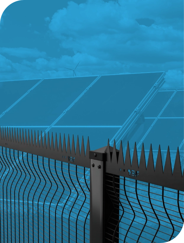 Solar farm fencing done by Best View Fencing.